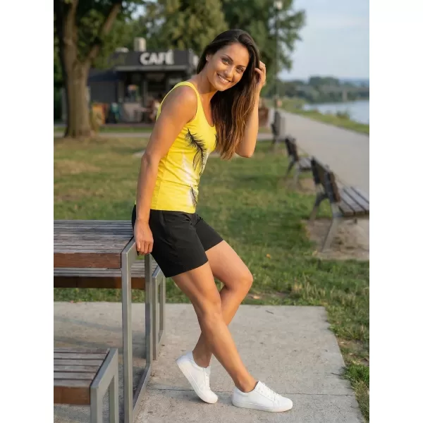  Damen-Tanktop ALTISPORT CARRYOVER ALW112136 ZITRONE 