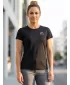 Funktions-T-Shirt für Damen ALTISPORT ALW056140 SCHWARZ ROSA