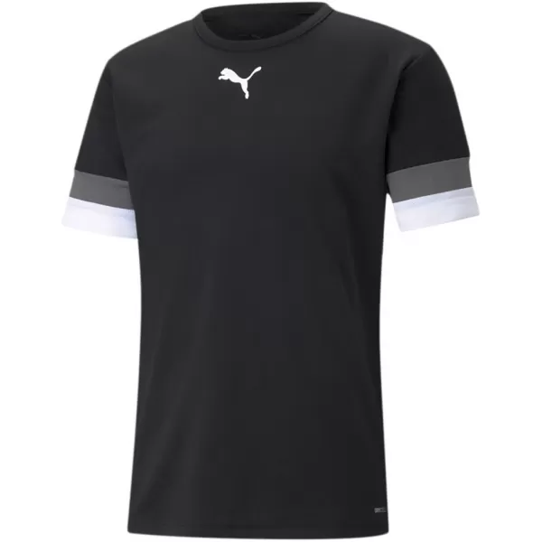  Funktions-T-Shirt für Herren PUMA TEAMRISE JERSEY 704932-03 PUMA SCHWARZ/RAUCHPERLE/PUMA WEIß 