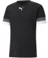 Funktions-T-Shirt für Herren PUMA TEAMRISE JERSEY 704932-03 PUMA SCHWARZ/RAUCHPERLE/PUMA WEIß