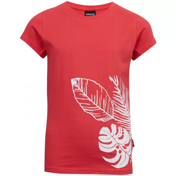  Mädchen-T-Shirt mit kurzen Ärmeln SAM 73 STEPHANIE GT 562 LEUCHTEND ROSA 