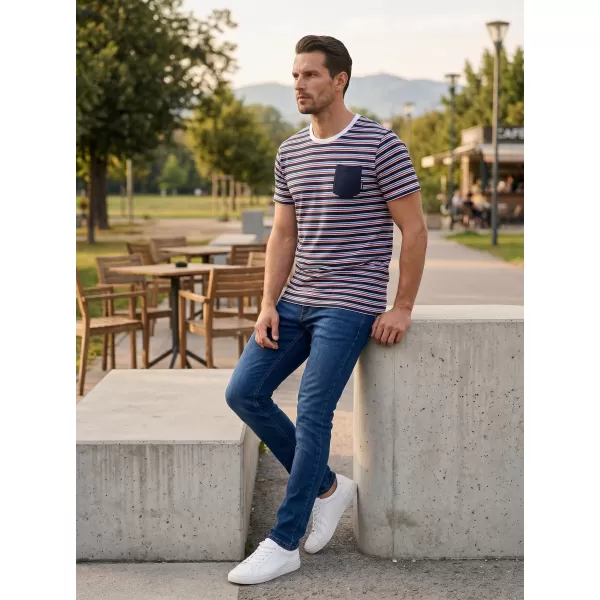  Herren-T-Shirt mit kurzen Ärmeln SAM 73 MARTIN MT 794 WEIß 