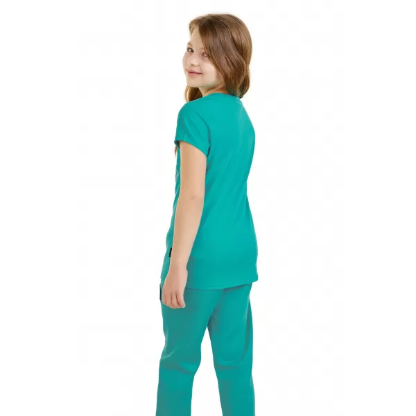  Mädchen-T-Shirt mit kurzen Ärmeln SAM 73 URSULA GT 563 NEONGRÜN 