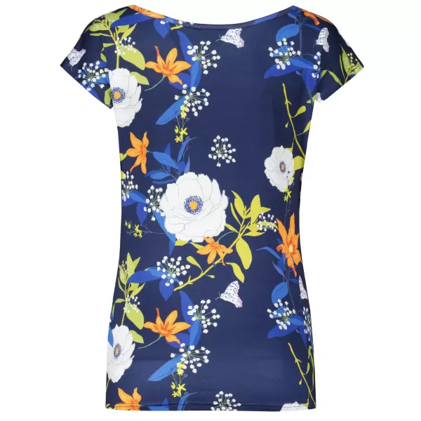  Damen-T-Shirt KIXMI NANCY DUNKELBLAU 