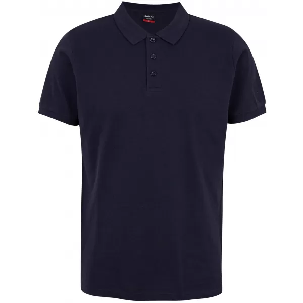  Herren-T-Shirt mit Kragen SAM 73 HENRY MT 788 DUNKELBLAU 