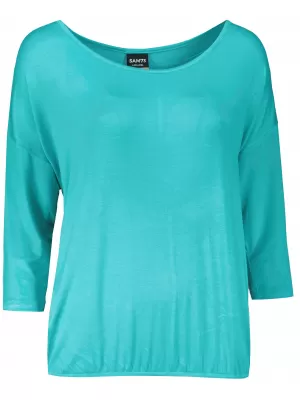 Damen-T-Shirt mit 3/4-Ärmeln SAM 73 GLADYS WT 865 NEONGRÜN