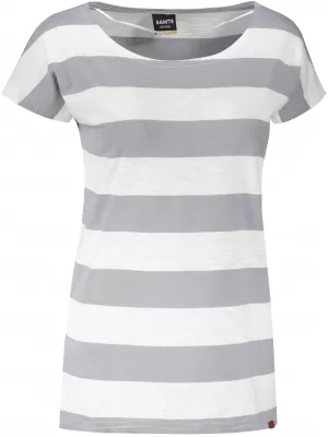 Damen-T-Shirt mit kurzen Ärmeln SAM 73 ELSPETH WT 851 HELLGRAU
