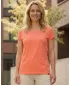 Damen-T-Shirt mit kurzen Ärmeln SAM 73 ELVIRA WT 857 HELLORANGE
