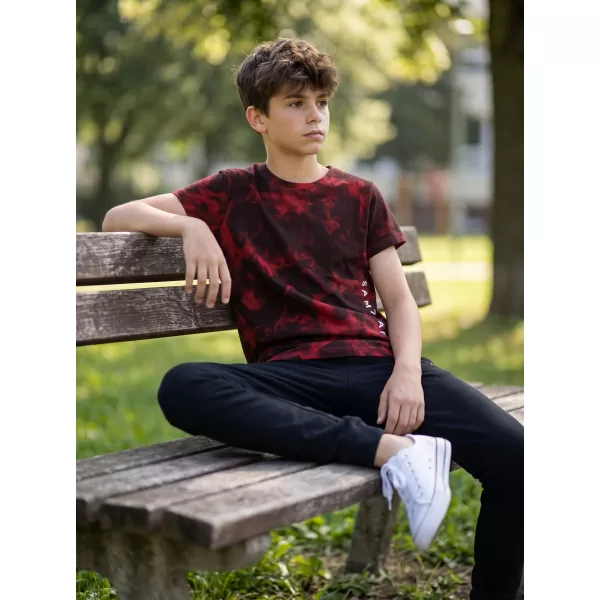  Jungen-T-Shirt mit kurzen Ärmeln SAM 73 SYLVESTER BT 559 ROT 