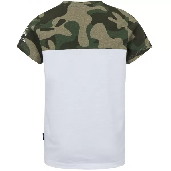  Jungen-T-Shirt mit kurzen Ärmeln SAM 73 MOSES BT 556 WEIß 