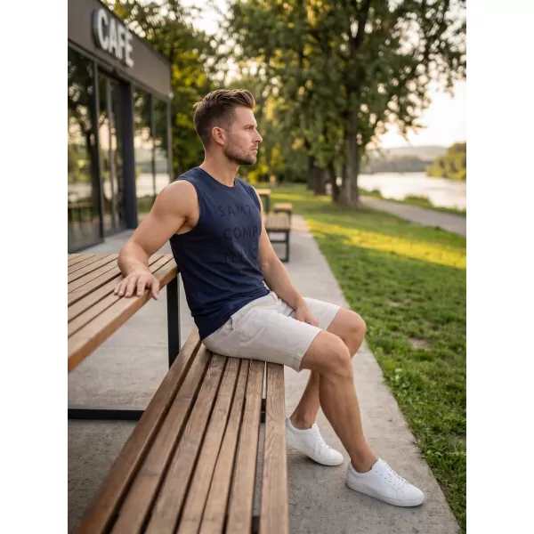  Herren-Tanktop SAM 73 EDGAR MT 787 DUNKELBLAU 