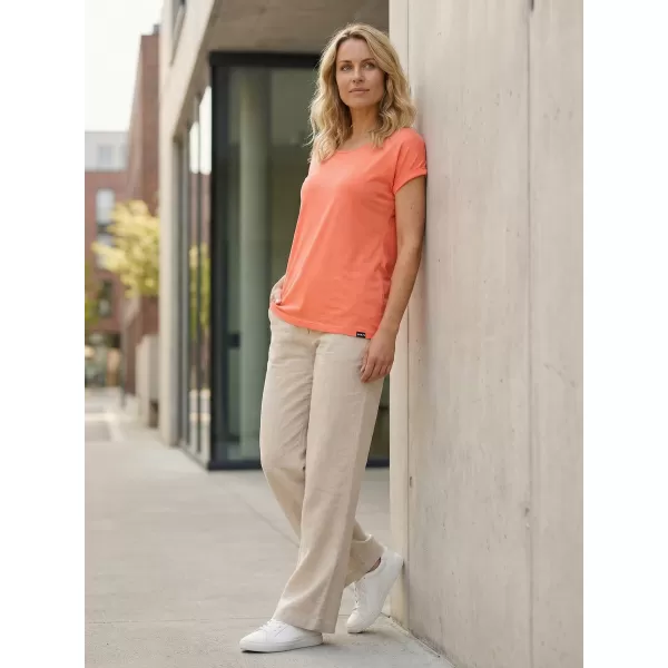  Damen-T-Shirt mit kurzen Ärmeln SAM 73 ELVIRA WT 857 HELLORANGE 