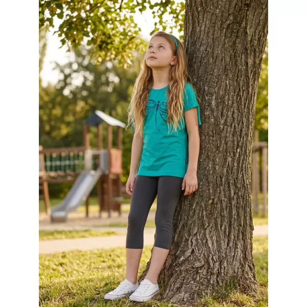  Mädchen-T-Shirt mit kurzen Ärmeln SAM 73 RAELYN GT 567 TÜRKIS 