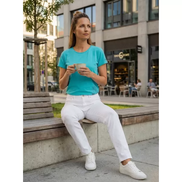  Damen-T-Shirt mit kurzen Ärmeln SAM 73 BETHANY WT 846 NEONGRÜN 