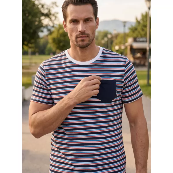  Herren-T-Shirt mit kurzen Ärmeln SAM 73 MARTIN MT 794 WEIß 