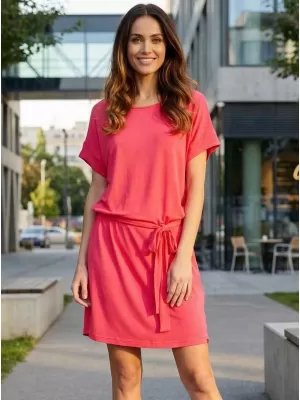 Kleid SAM 73 ALINA WZ 807 LEUCHTEND ROSA