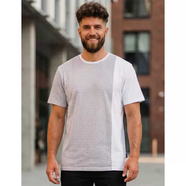  Herren-T-Shirt mit kurzen Ärmeln SAM 73 PAUL MT 795 WEIß 