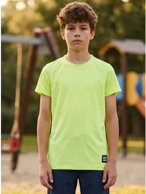 Jungen-T-Shirt mit kurzen Ärmeln SAM 73 BRONWEN BT 561 HELLGELB