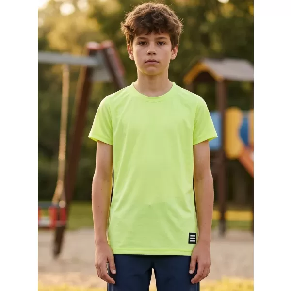  Jungen-T-Shirt mit kurzen Ärmeln SAM 73 BRONWEN BT 561 HELLGELB 