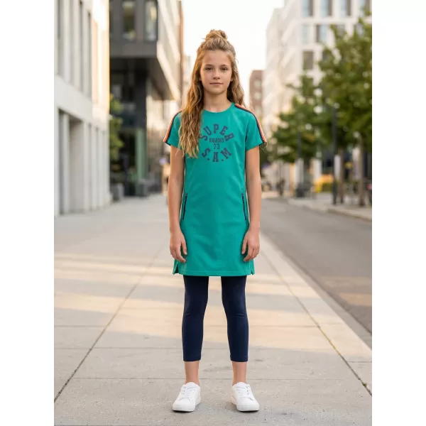  Mädchenkleid SAM 73 BELINDA GZ 536 TÜRKIS 
