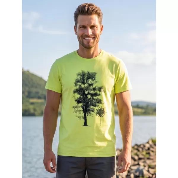  Herren-T-Shirt mit kurzen Ärmeln SAM 73 JAMES MT 790 HELLGELB 