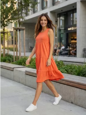 Kleid SAM 73 CHANTAL WZ 810 HELLORANGE