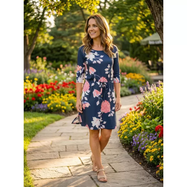  Kleid KIXMI NYDIA DUNKELBLAU 