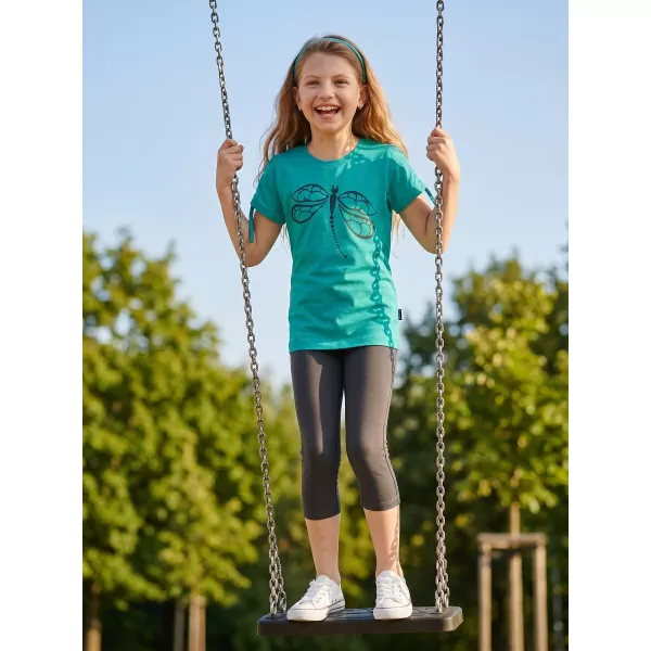  Mädchen-T-Shirt mit kurzen Ärmeln SAM 73 RAELYN GT 567 TÜRKIS 