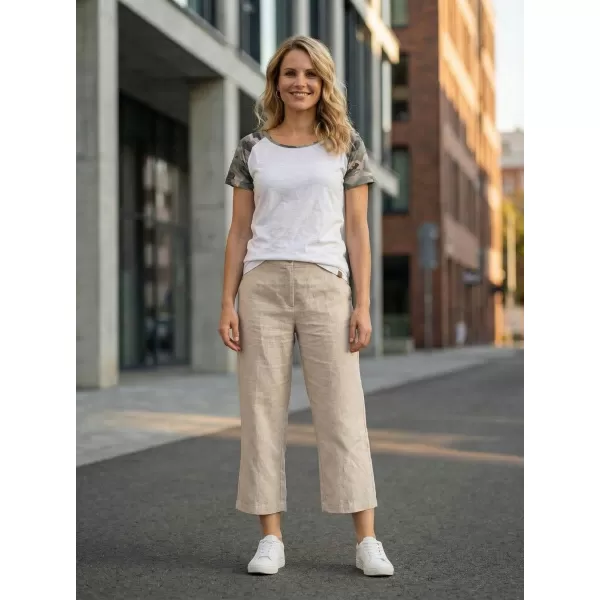  Damen-T-Shirt mit kurzen Ärmeln SAM 73 ROSE WT 850 WEIß 