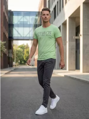 Herren-T-Shirt KIXMI NARSEY GRÜN