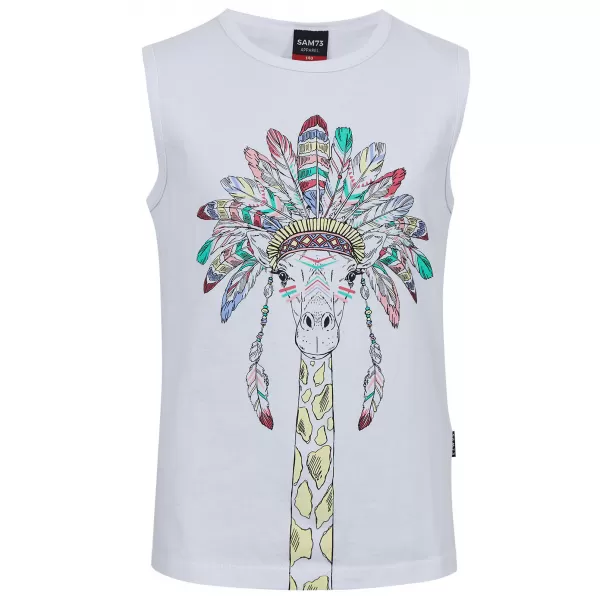  Tanktop für Mädchen SAM 73 JOSEPHINE GT 558 WEIß 