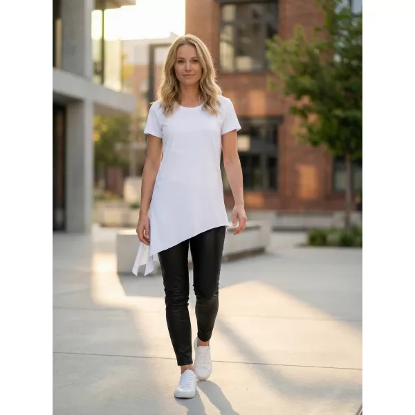  Damen-T-Shirt mit kurzen Ärmeln SAM 73 DOREEN WT 860 WEIß 
