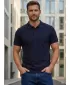 Herren-T-Shirt mit Kragen SAM 73 HENRY MT 788 DUNKELBLAU