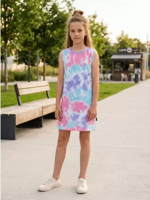 Mädchenkleid SAM 73 OHANKE GZ 539 BUNT