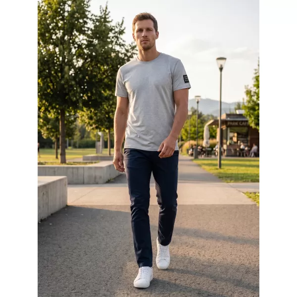  Herren-T-Shirt mit kurzen Ärmeln SAM 73 FREDDIE MT 791 HELLGRAU 