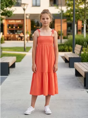 Mädchenkleid SAM 73 CHARITY GZ 540 HELLORANGE