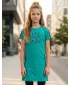 Mädchenkleid SAM 73 BELINDA GZ 536 TÜRKIS