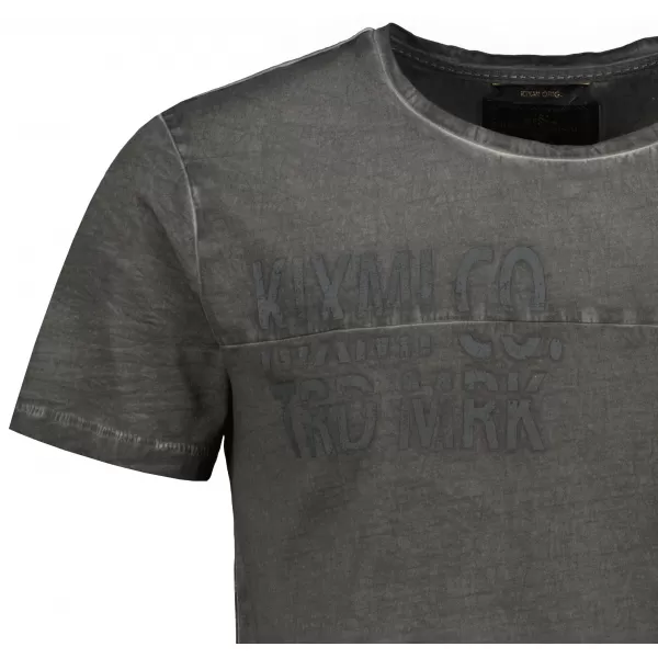  Herren-T-Shirt KIXMI NIREL DUNKELGRAU 