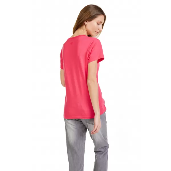  Damen-T-Shirt mit kurzen Ärmeln SAM 73 CLAUDIA WT 847 LEUCHTEND ROSA 