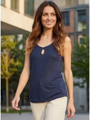 Damen-Tanktop SAM 73 JOYCE WT 841 DUNKELBLAU