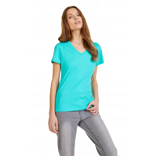  Damen-T-Shirt mit kurzen Ärmeln SAM 73 CLAUDIA WT 847 NEONGRÜN 