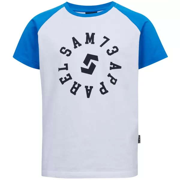  Jungen-T-Shirt mit kurzen Ärmeln SAM 73 RICHARD BT 558 WEIß 