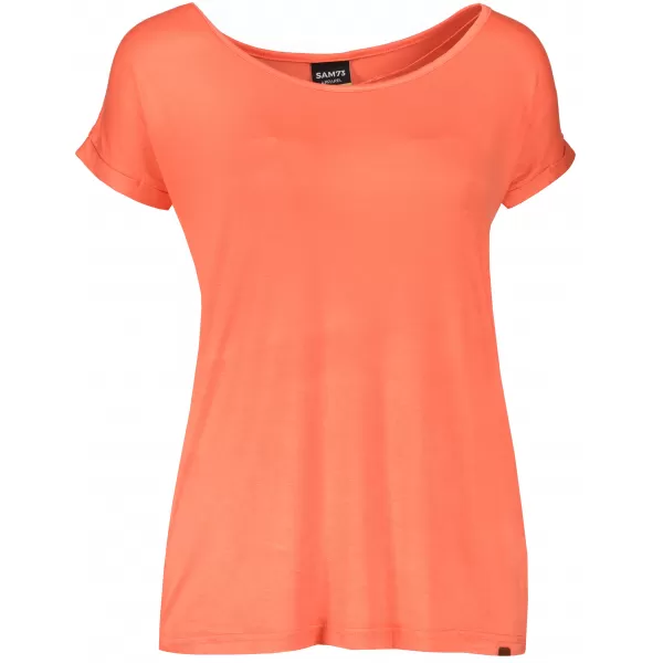  Damen-T-Shirt mit kurzen Ärmeln SAM 73 ELVIRA WT 857 HELLORANGE 