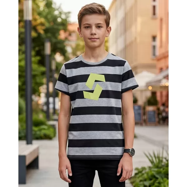  Jungen-T-Shirt mit kurzen Ärmeln SAM 73 STANLEY BT 557 HELLGRAU 