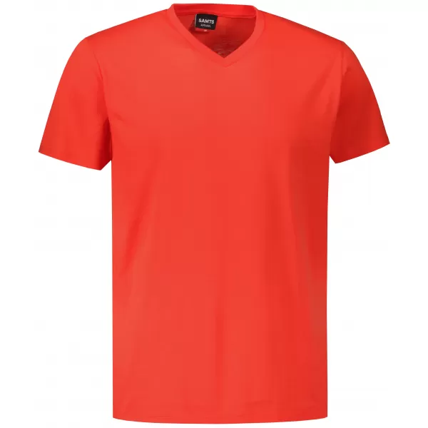  Herren-T-Shirt mit kurzen Ärmeln SAM 73 LEONARD MT 793 ROT 