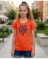 Mädchen-T-Shirt mit kurzen Ärmeln SAM 73 JAYLENE GT 565 HELLORANGE