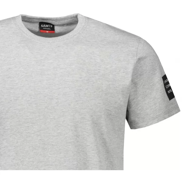  Herren-T-Shirt mit kurzen Ärmeln SAM 73 FREDDIE MT 791 HELLGRAU 