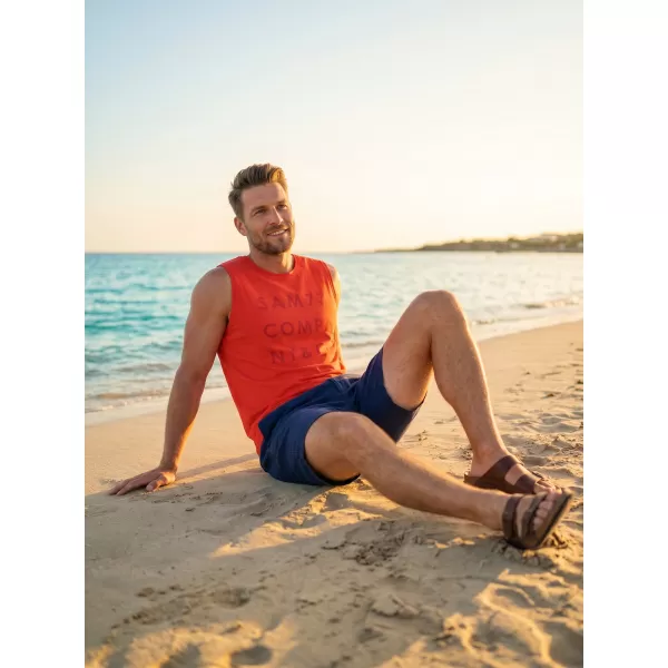  Herren-Tanktop SAM 73 EDGAR MT 787 ROT 