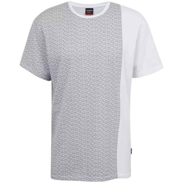  Herren-T-Shirt mit kurzen Ärmeln SAM 73 PAUL MT 795 WEIß 
