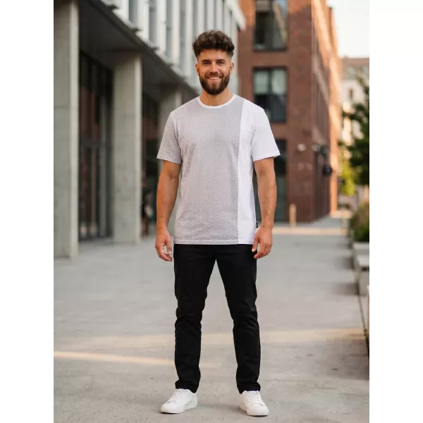  Herren-T-Shirt mit kurzen Ärmeln SAM 73 PAUL MT 795 WEIß 